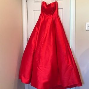 Red Ball-Gown
